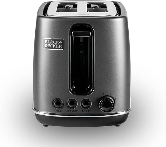 BLACK+DECKER Premium 2 Slice Stainless Steel Toaster SSET225-B5