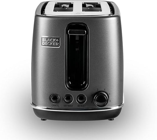 BLACK+DECKER Premium 2 Slice Stainless Steel Toaster SSET225-B5