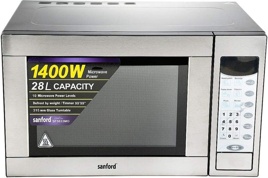 Sanford 30 Liters Microwave Oven SF5633MO BS MIRROR FINISH