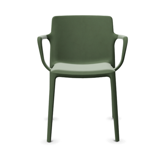 Actiu Fluit Chair with Arms - Green ACTFL16001044P18