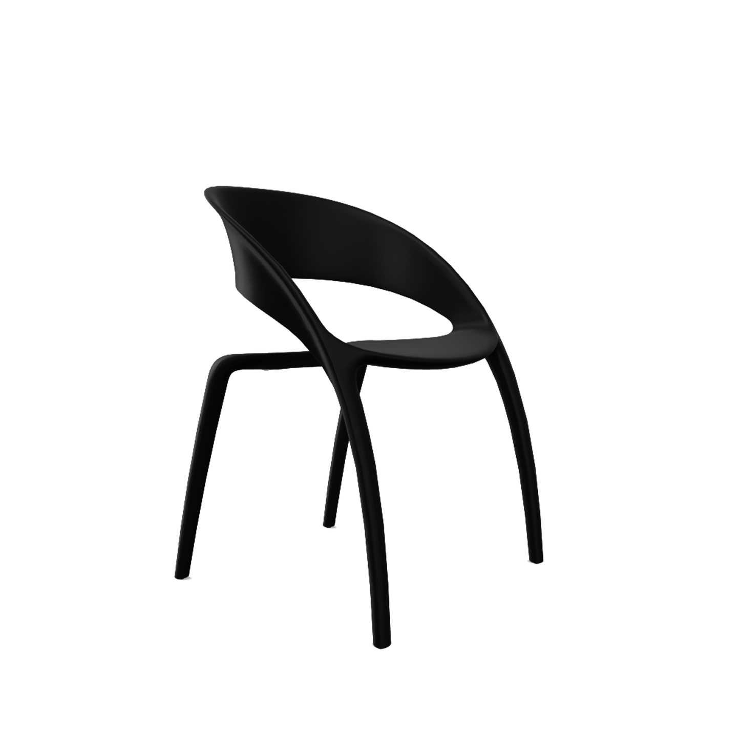 Actiu Bee Chair Black ACTBE16001041P10