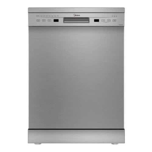 Midea  13 set free standing Dishwasher-Metallic Silver WQP 13-5201G