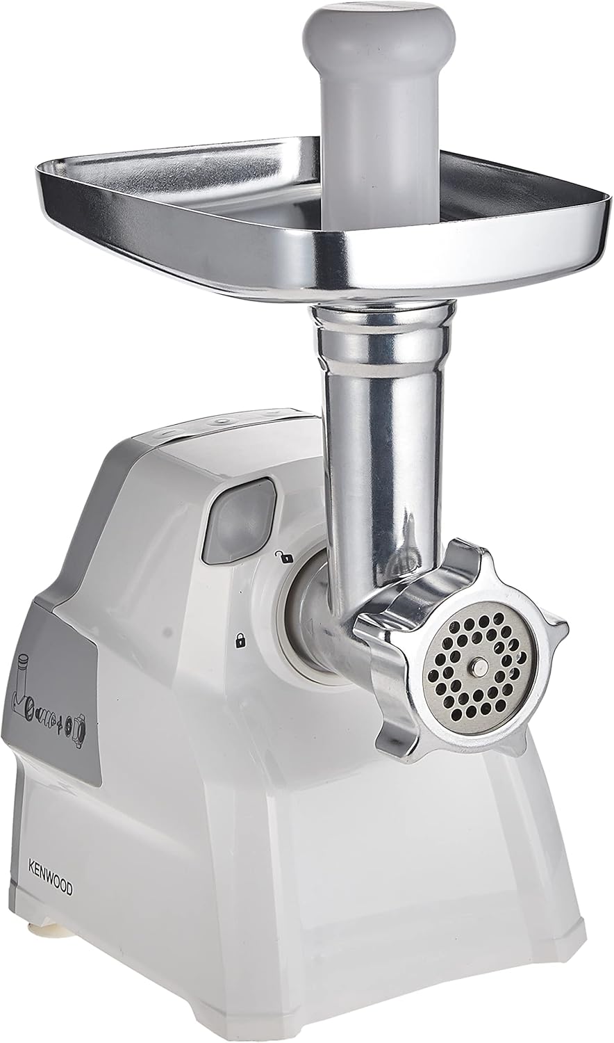KENWOOD 2100W Meat Grinder With 3 Stainless Steel Screens MGP40.000WH
