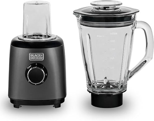 BLACK+DECKER Premium Stainless Steel Blender with Grinder, 500W SSBX525-B5