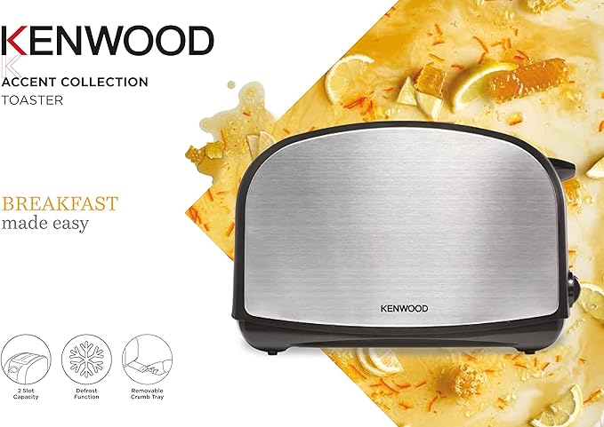 KENWOOD TCM01.A0BK W/O Plier Bk metal Toaster