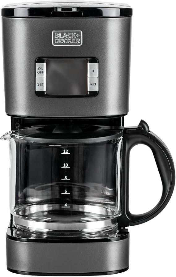 BLACK+DECKER Premium 12 Cup Stainless Steel Coffee Maker SSCM125-B5