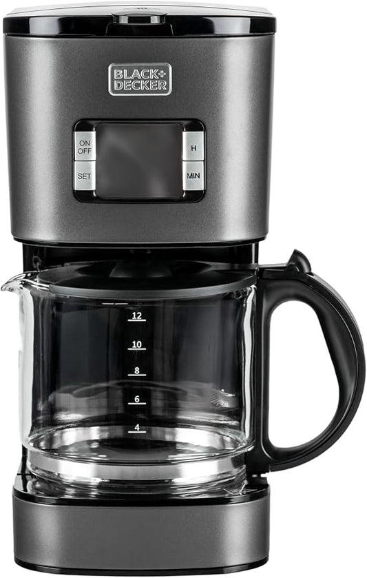 BLACK+DECKER Premium 12 Cup Stainless Steel Coffee Maker SSCM125-B5