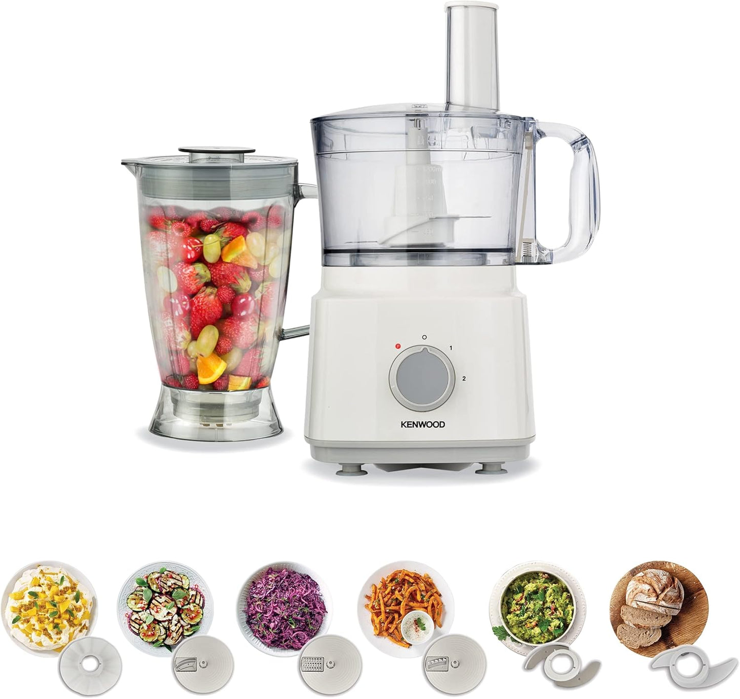 Kenwood Food Processor With Blender FDP03.C0WH