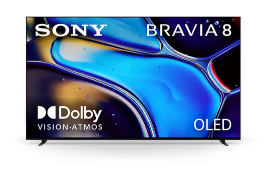 Sony 65 Inch OLED 4K Ultra HD TV BRAVIA 8 Smart Google TV with Dolby Vision HDR K-65XR80