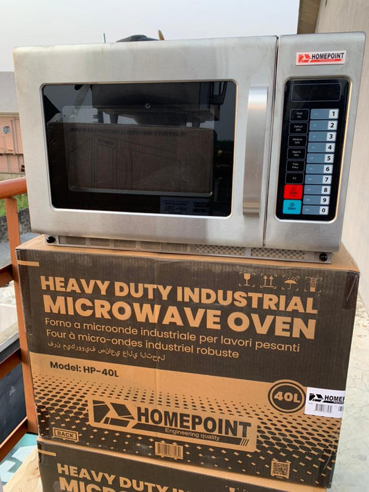 HOMEPOINT HEAVY DUTY 40L INDUSTRIAL MICROWAVE OVEN