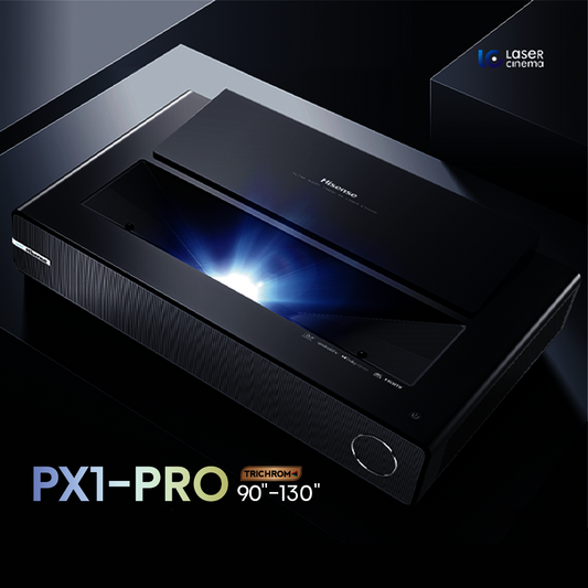 Hisense PX1-PRO 90”-130” Trichroma 4K Laser Cinema - HISTVPROJPX1-PRO