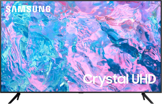 Samsung 85 Inch TV Vivid Crystal UHD Crystal Processor 4K Hub UA85CU7000UXKE