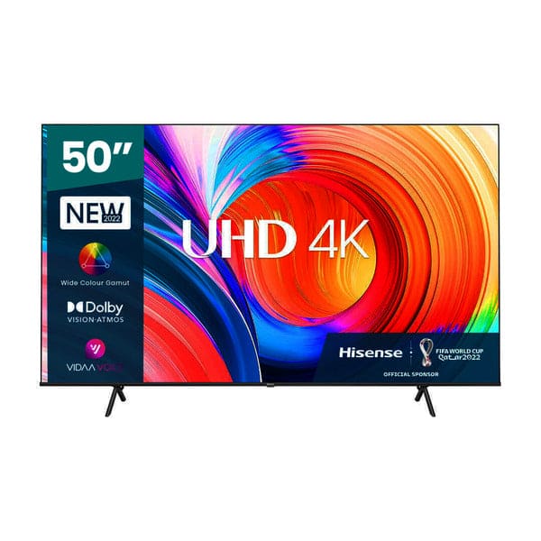Hisense 50 Inches A7H 4k Smart UHD Television with Bluetooth, Netflix,YouTube app| TV 50A7H
