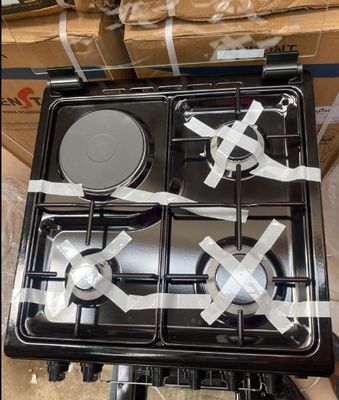 Kenstar 60x60 3 Gas Burner + 1 Electric Hotplate Standing Cooker KS-GCX6060-31S