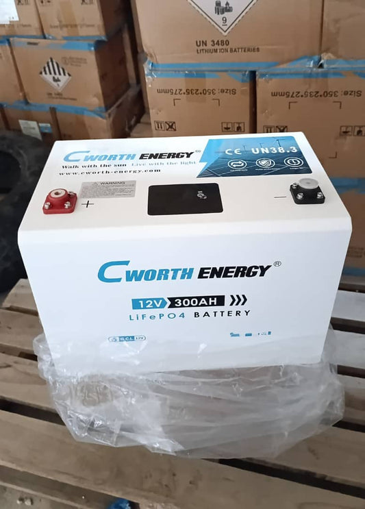 Cworth Energy Lithium Tubular Battery 300AH 12V