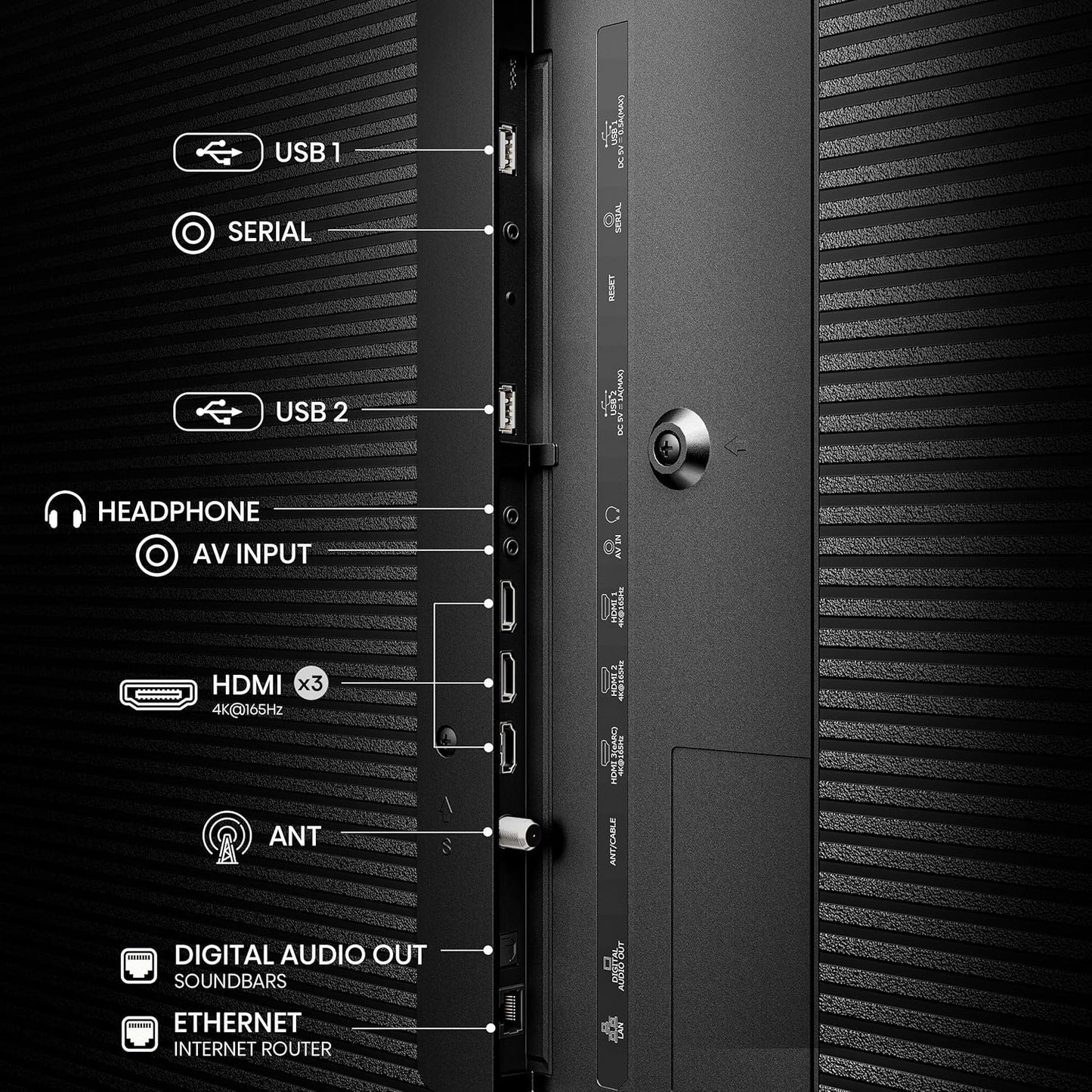 Hisense 116 Inch UX Series 4K Mini-LED ULED, Google TV 116UX Smart with Alexa compatibility,QLED, Hands Free voice Control with Built-in Subhoofer and Ultra viewing Angle