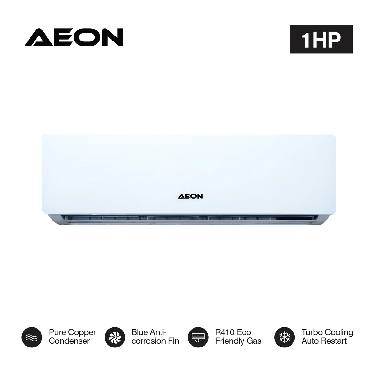 AEON AC SPLIT 1HP ASA09OJ1 R410