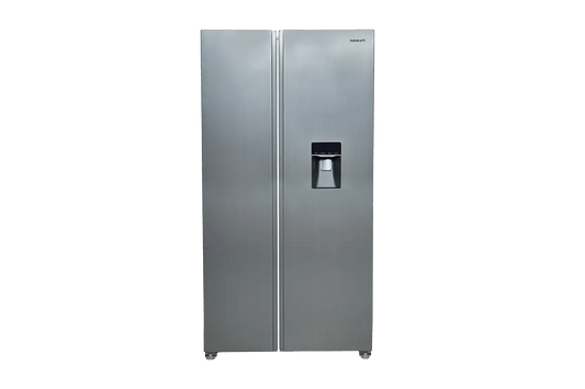 Admiral 660L No Frost Side-by-Side Refrigerator with Water Dispenser Silver, ADF660SS