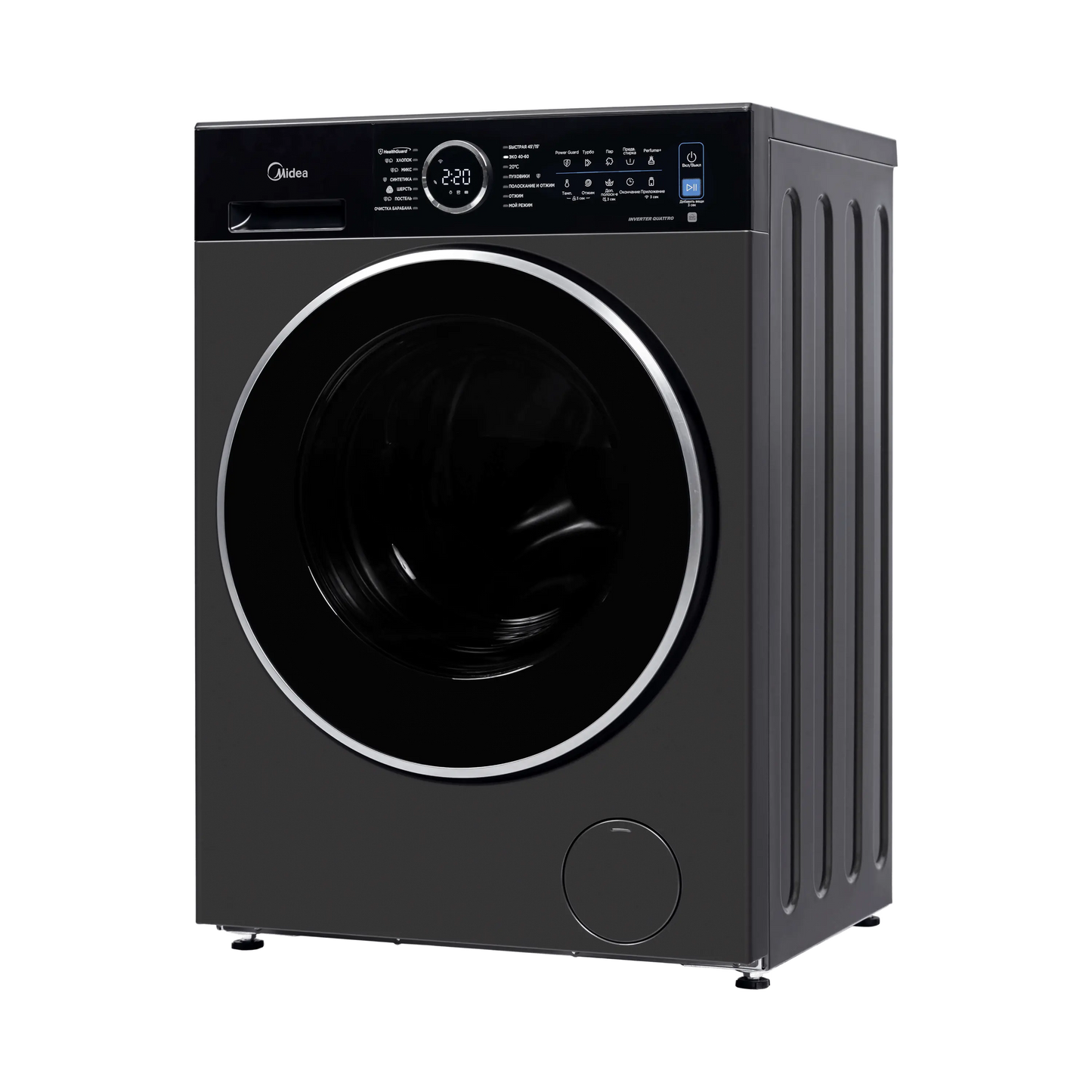 Midea  8/6kg Wash & Dry Front Load inverter motor Washing Machine MF205D80WB/T