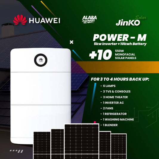 Huawei 5.0KW + 10KWH HUAWEI FULL SOLUTION BUNDLE HuaweiBundle2