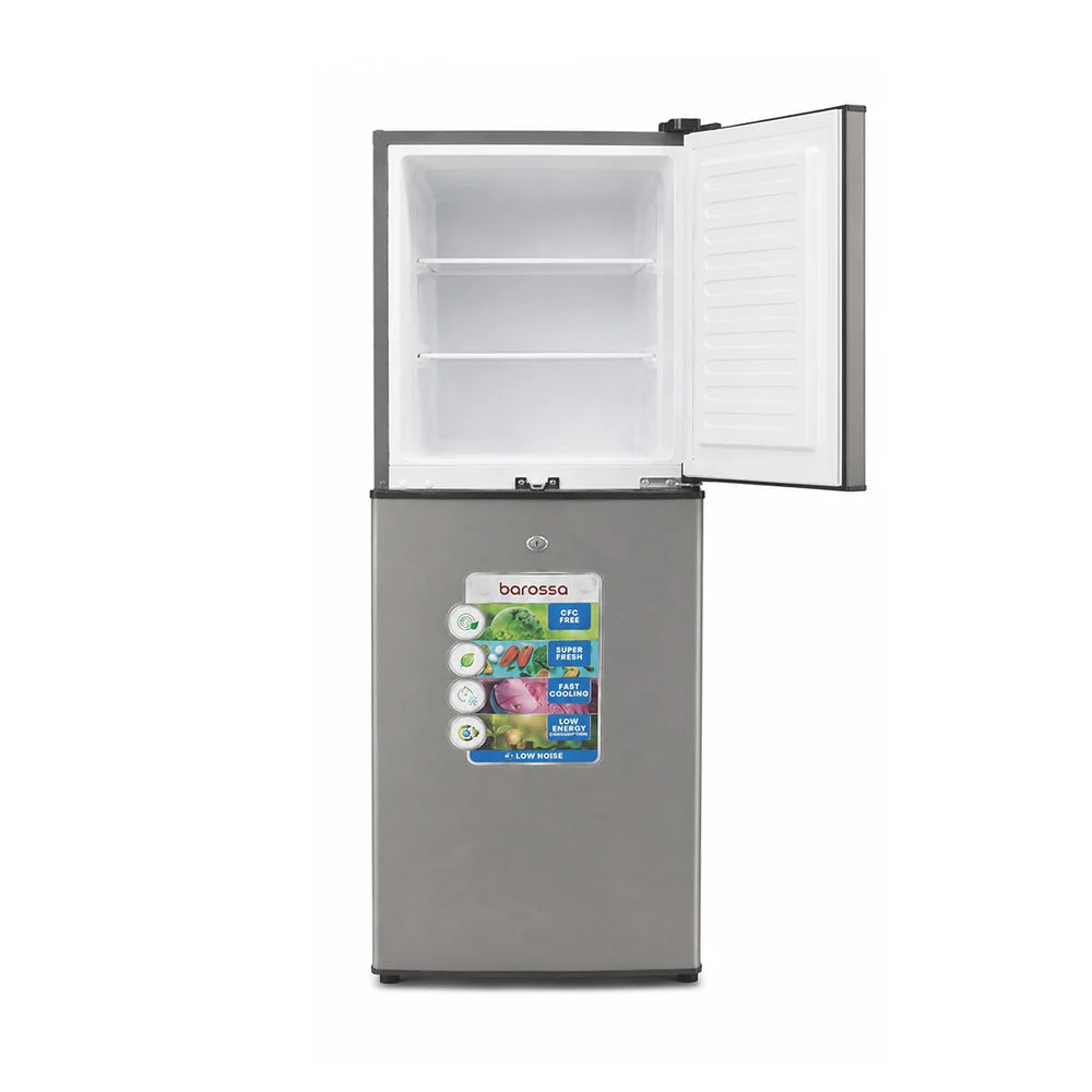 Aeon Barossa 195L 2 Door Top Mounted Freezer Gray Finish BRT195G