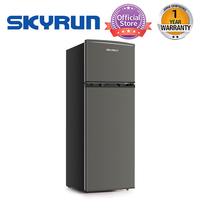 Skyrun 138-Litres Double Door Top Freezer Refrigerator BCD-138HC