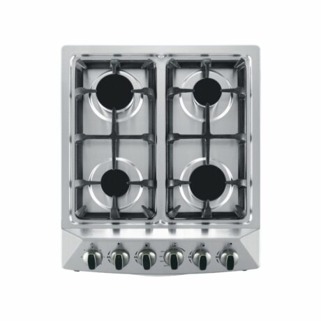 Bruhm 50x60 4 Burner Gas Cooker Stainless steel and double glass oven BGC-5640SS