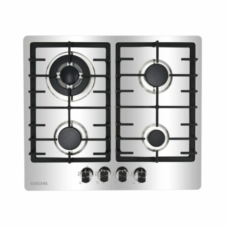 Bruhm 4 Gas Burner, Stainless steel ,auto ignition  60x 60 Gas Hob BHG-6640FI