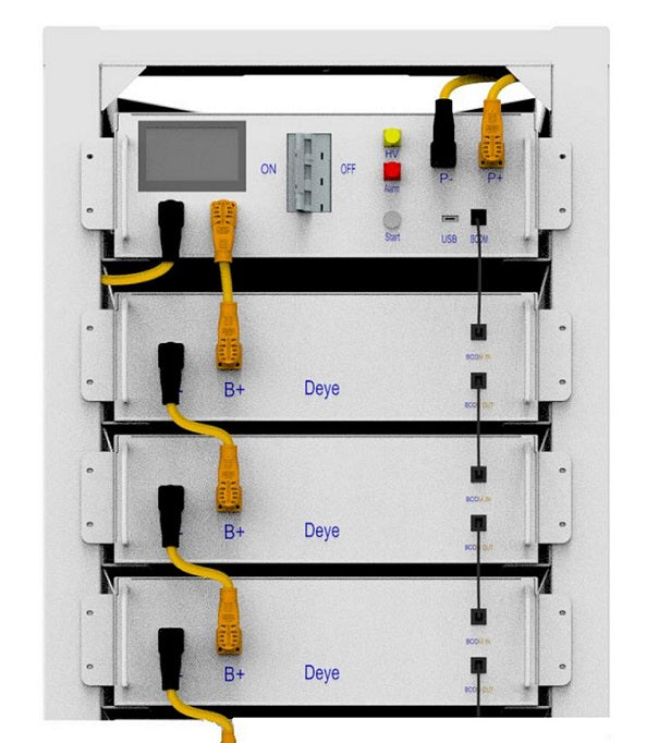 Deye Rechargeable Lithium Ion Low Voltage Battery 5.12Kwh BOS-G51-PRO-B