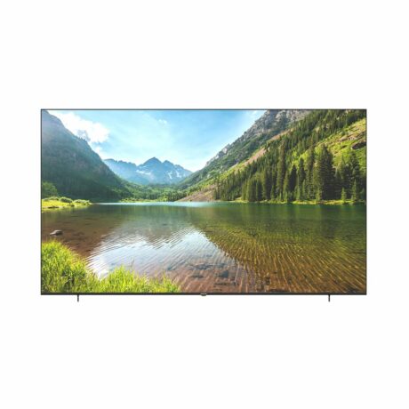 Bruhm 100 Inch QLED  SMART TV  Web OS , Dolby Audio + Free Wall Bracket BTF-100W