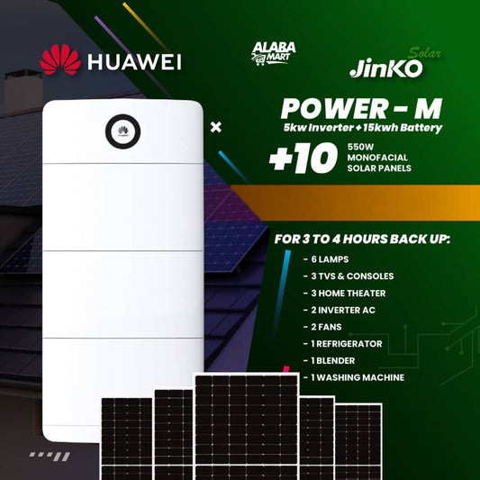 Huawei 5.0KW + 15KWH HUAWEI FULL SOLUTION BUNDLE HuaweiBundle3