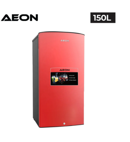 AEON 150L TOP FREEZER REFRIGERATOR RED ARS170RK