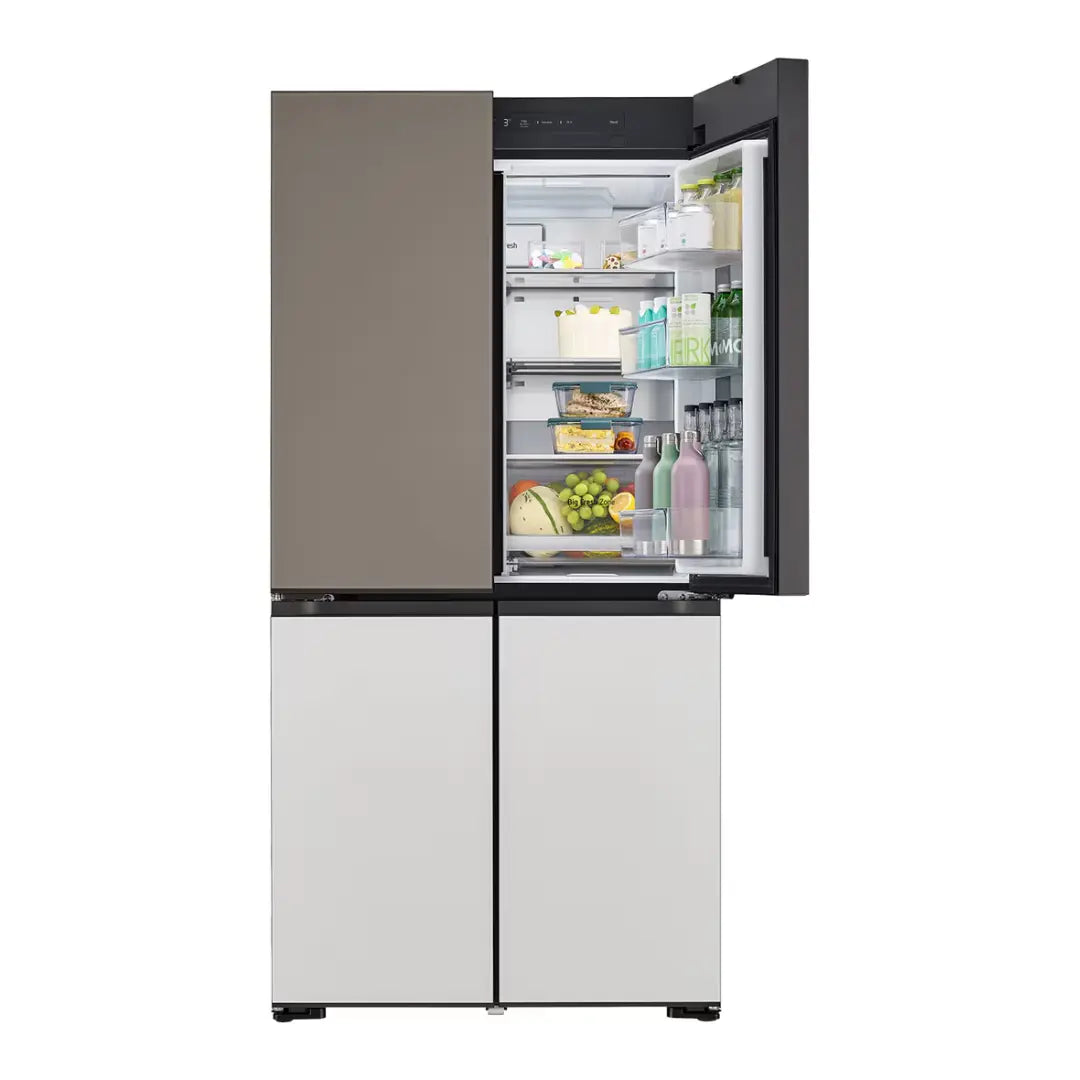 LG Cross Door Refrigerator 671L (GR-A24FDMMB) InstaView, MoodUP®, Objet Collection