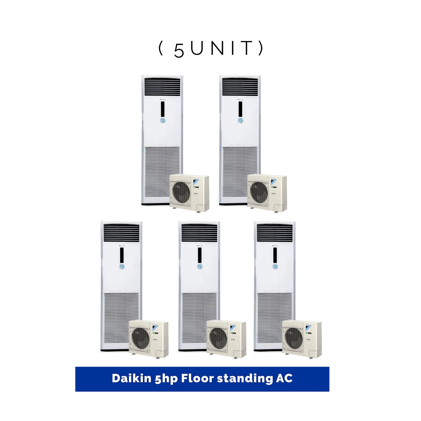 5 UNIT COMBO Daikin 5hp Floor Standing Air Conditioner FVRN125AXV1  Save ₦506,900! 😱🛒 on this Deal