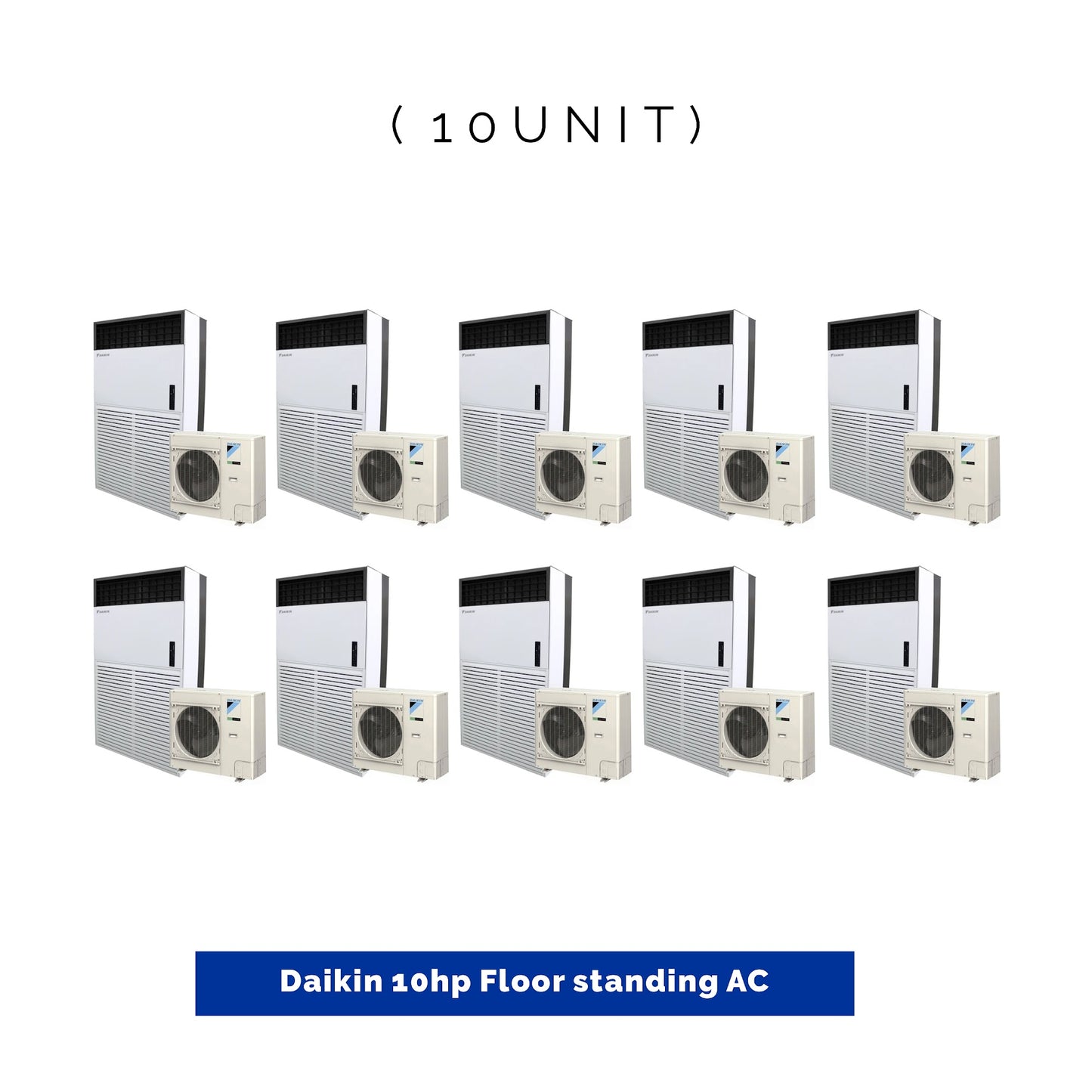 10 UNIT COMBO Daikin 10HP Floor Standing Air Conditioner Unit with Air Purification System FVGR10PV1/R100HY18. Save ₦2,445,600! 😱🛒 on this Deal