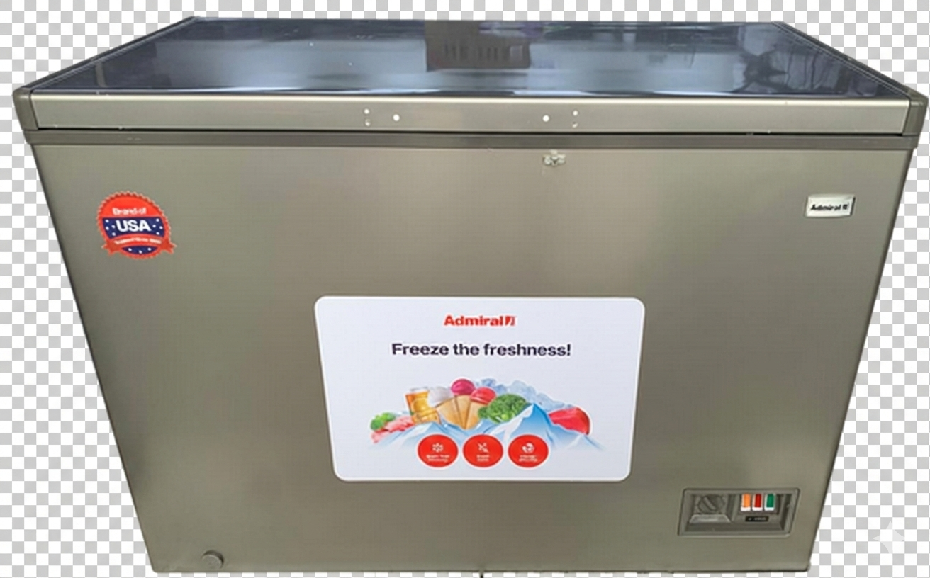 Admiral 308L Chest Freezer Silver Tropical Lock Key Lamp, ADCF308