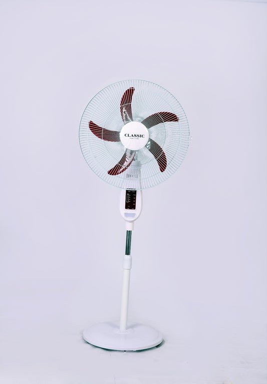 Classic 18 inches rechargeable fan (Red) CL-2918HR