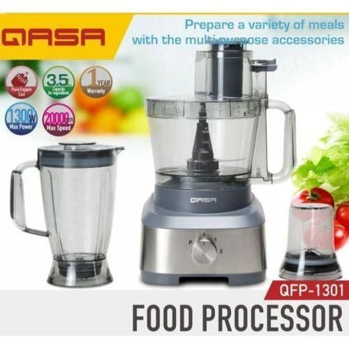 Qasa 1300W Food Processor QFP 1301