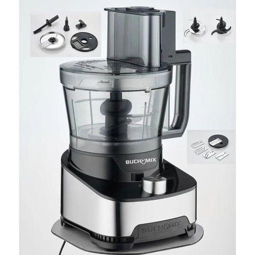 Buchymix 12-in-1 Multifunction Food Processor with Turbo Stick Immersion Blender — BH361.