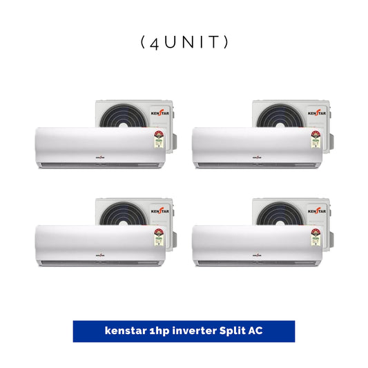 4 UNIT COMBO Kenstar 1hp Split Inverter Air Conditioner KS-9VJN/MNV. Save ₦94,560! 😱🛒 on this Deal