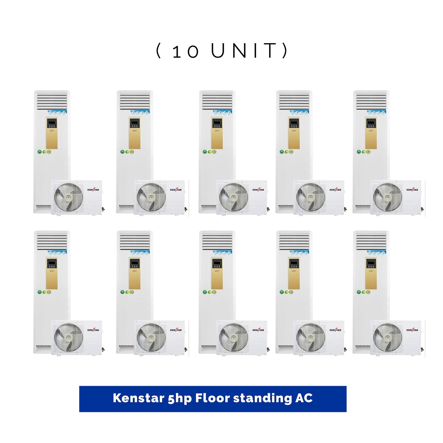 10 UNIT COMBO  Kenstar 5HP Floor Standing Air Conditioner KS-45RFH - Powerful Cooling Solution Save ₦616,500! 😱🛒 on this Deal