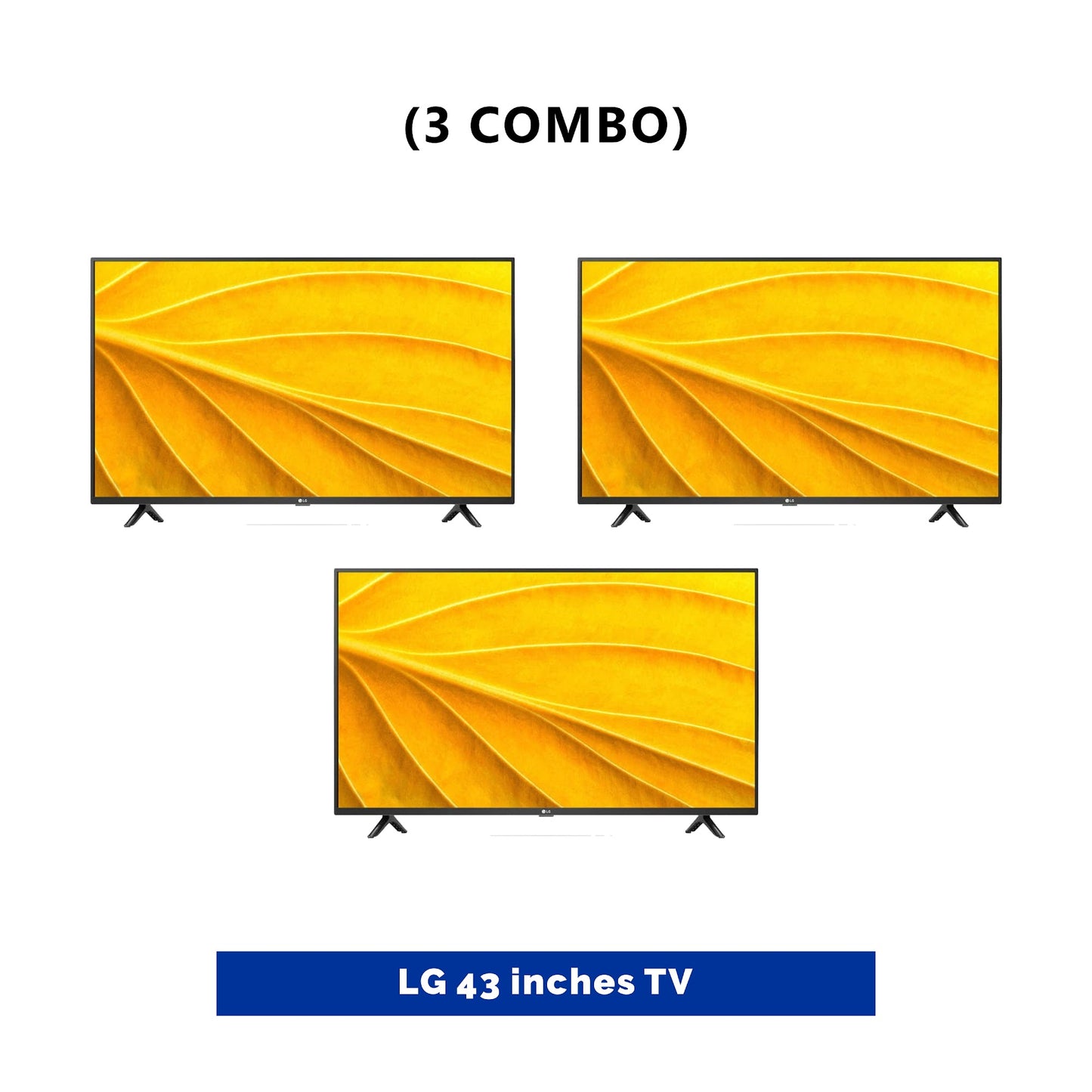 3 UNIT COMBO LG 43 Inch Full HD LED TV LR5000A Save ₦35,880! 😱🛒 on this Deal
