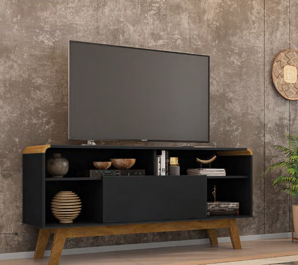 MAXI LAZULI136 TV Stand - Black Matte