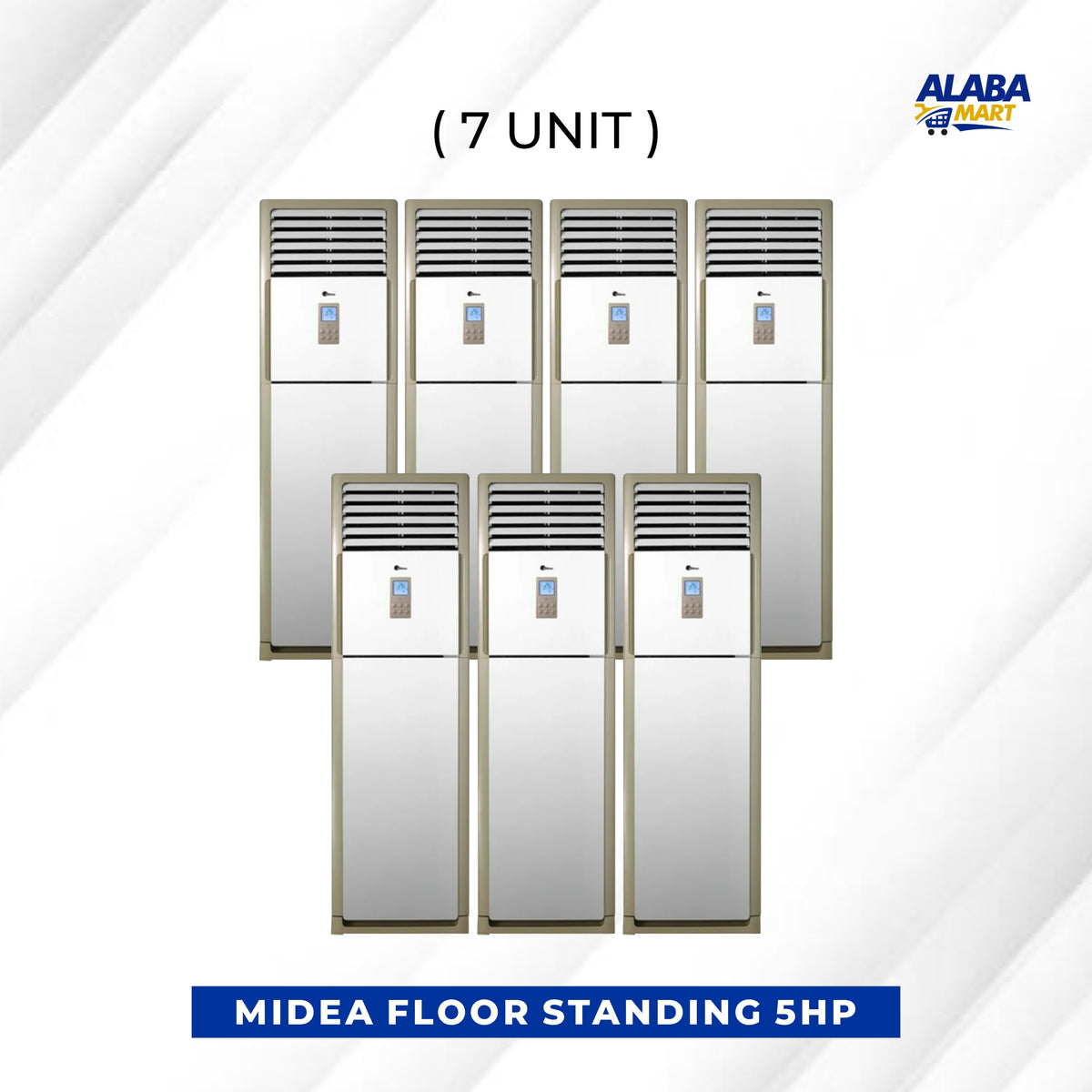 7 UNIT COMBO Midea 5HP Inverter Floor Standing Air Conditioner, MFPA-48CRDN1. Save ₦408,450! 😱🛒 on this Deal