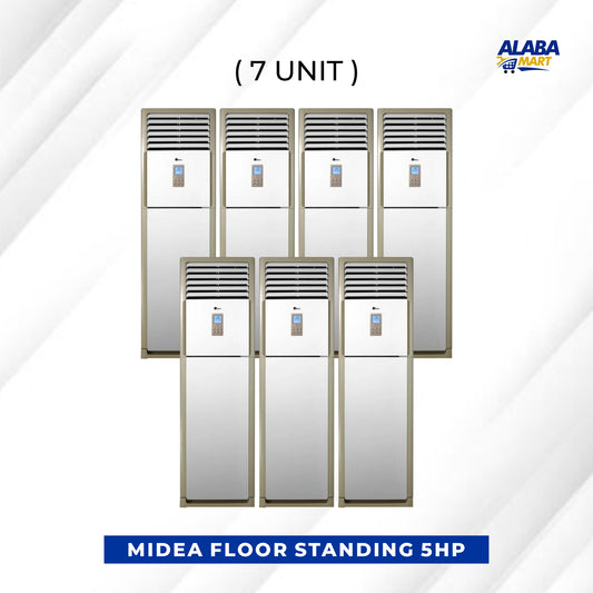 7 UNIT COMBO Midea 5HP Inverter Floor Standing Air Conditioner, MFPA-48CRDN1. Save ₦408,450! 😱🛒 on this Deal