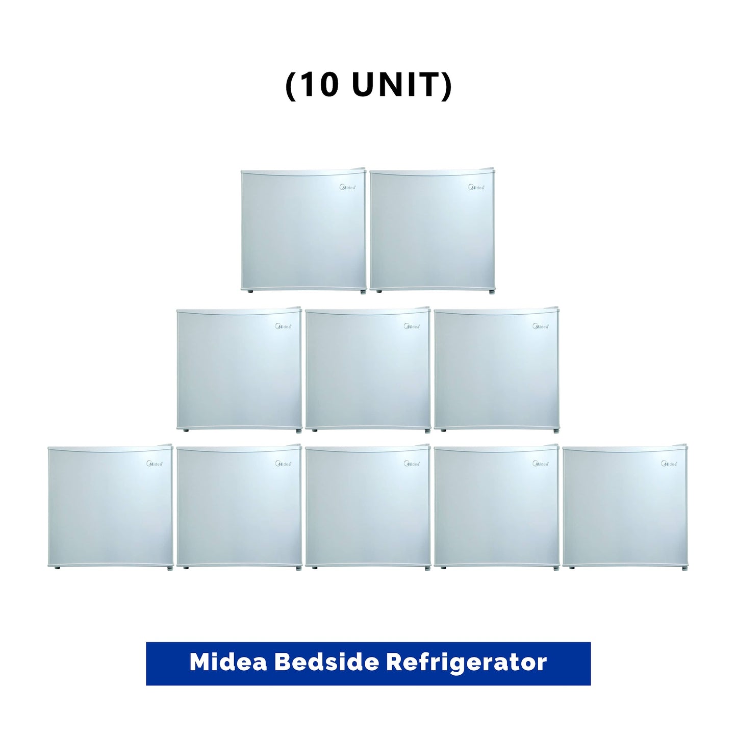 10 UNIT COMBO Midea HS -  45litres Single Door Refrigerator MDRD86FGG50. Save ₦59,600! 😱🛒 on this Deal