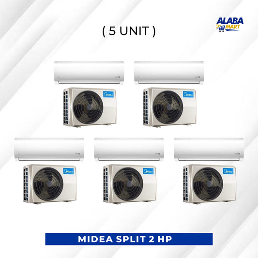 5 UNIT COMBO MIDEA 2HP INVERTER New Platform R32 Air Conditioner MSEF1C-18CRDN8 with Kit. Save ₦57,100! 😱🛒 on this Deal