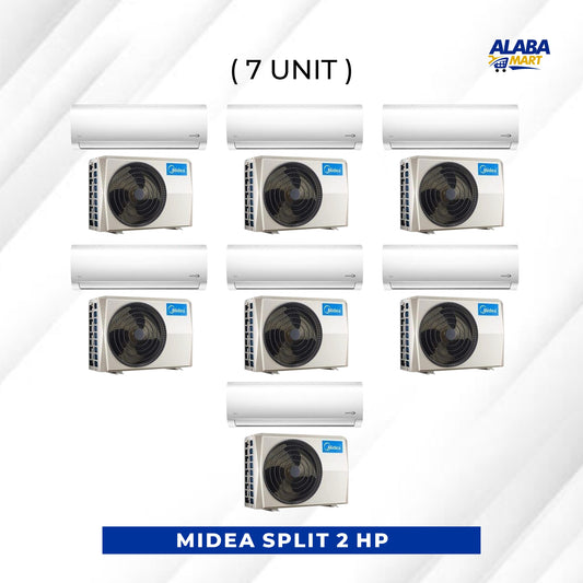 7 UNIT COMBO MIDEA 2HP INVERTER New Platform R32 Air Conditioner MSEF1C-18CRDN8 with Kit. Save ₦84,940! 😱🛒 on this Deal