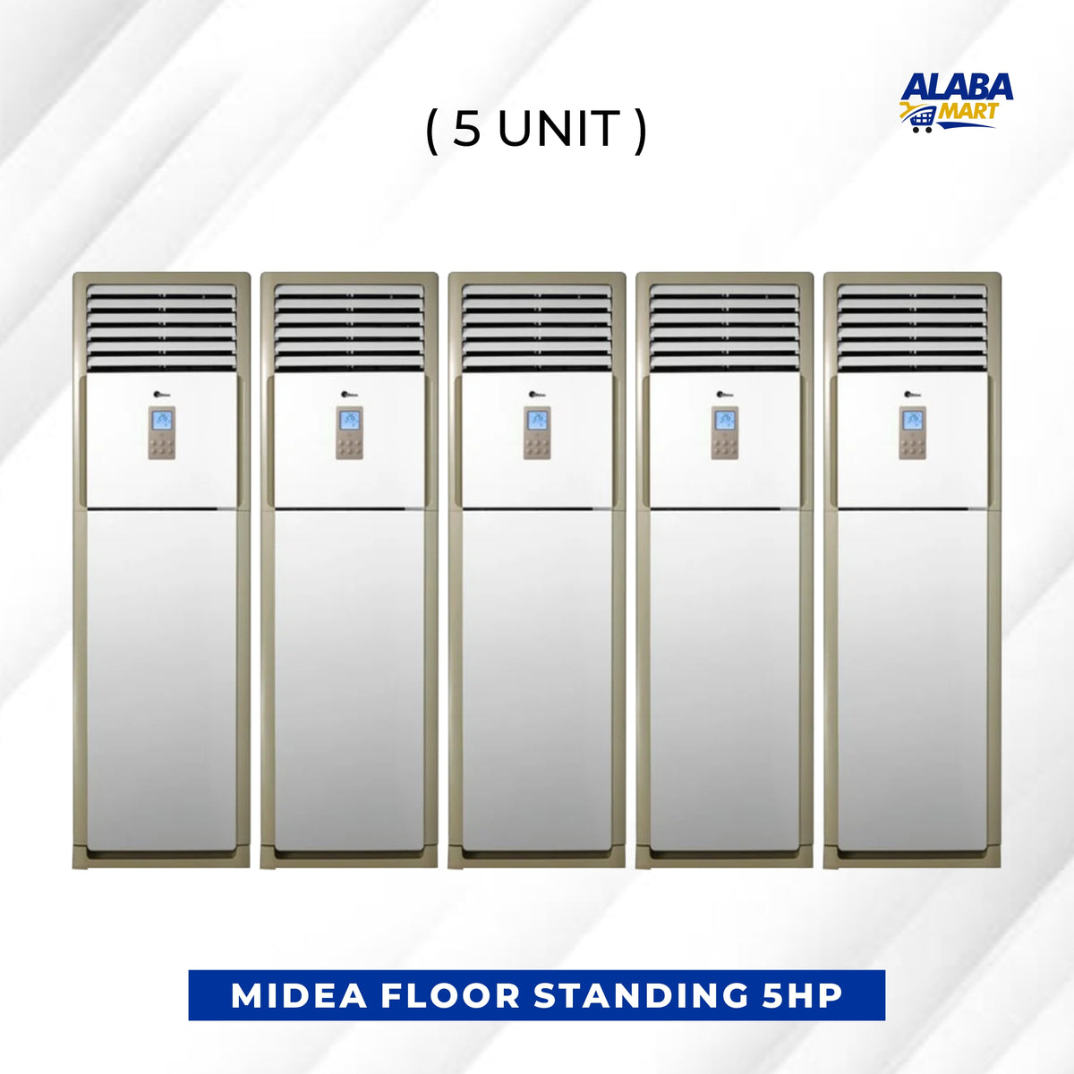 5 UNIT COMBO Midea 5HP Inverter Floor Standing Air Conditioner, MFPA-48CRDN1. Save ₦291,750! 😱🛒 on this Deal