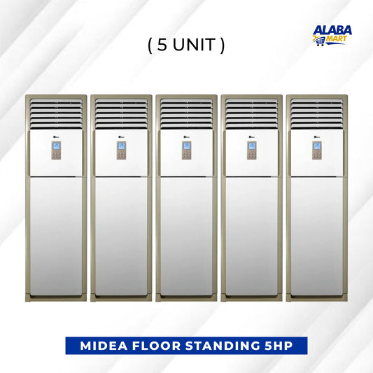 5 UNIT COMBO Midea 5HP Inverter Floor Standing Air Conditioner, MFPA-48CRDN1. Save ₦291,750! 😱🛒 on this Deal